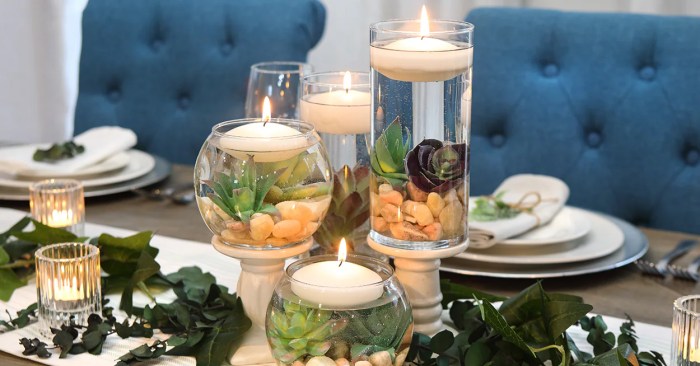 How to make an easy table decoration