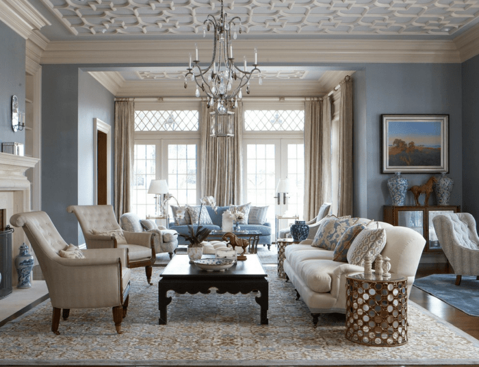 How to decorate classic living room