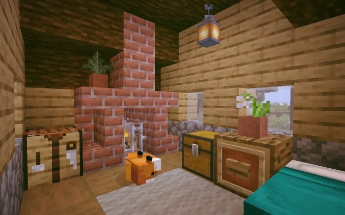 How to decorate room in minecraft