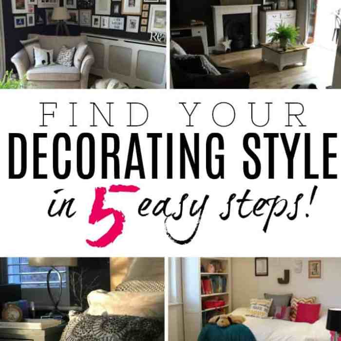 How to know what your decorating style is