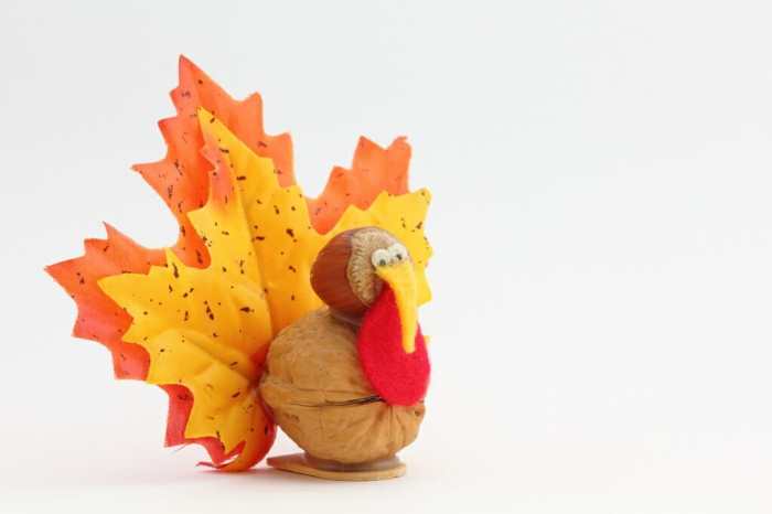 How to make a miniature turkey decoration