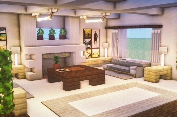 How to decorate room in minecraft