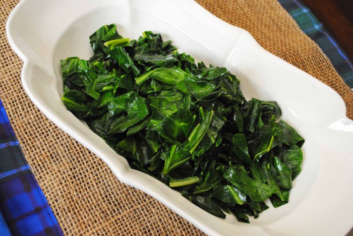 How to cook collard greens vegan style