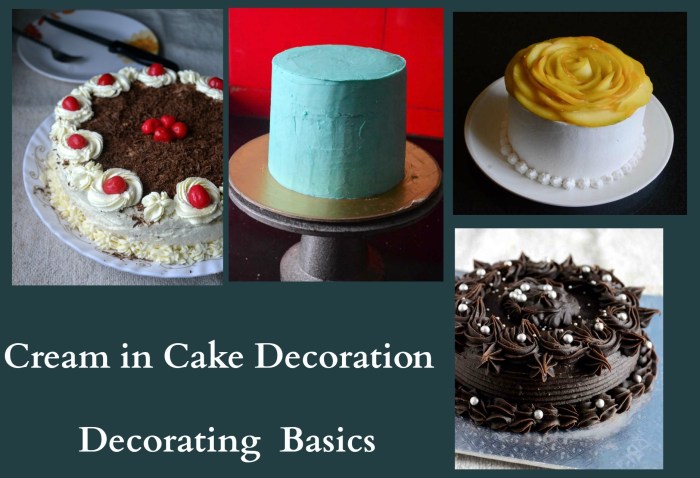 How to make cream for cake decoration