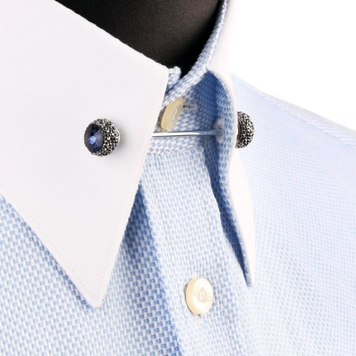 Mens dress shirt collar pins