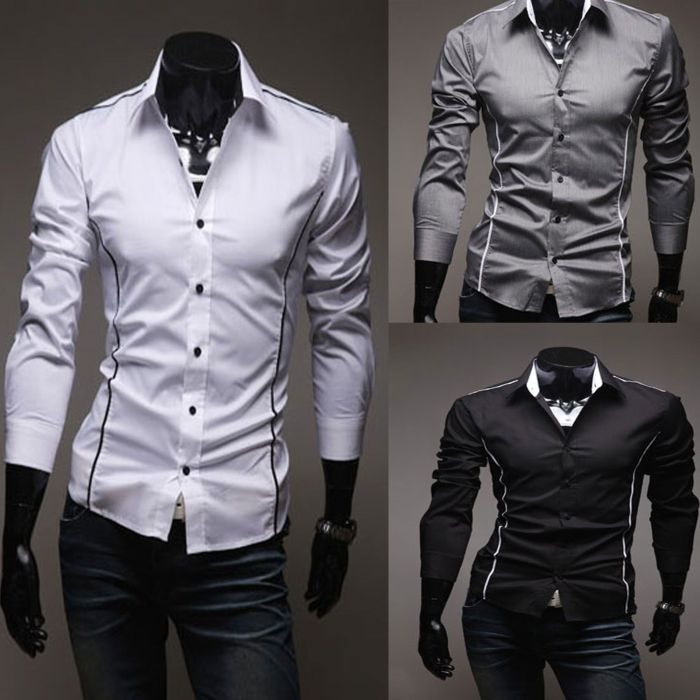 Handmade mens dress shirts