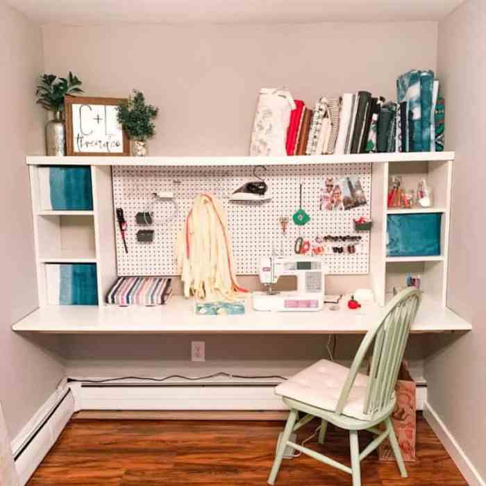 How should i decorate my sewing room