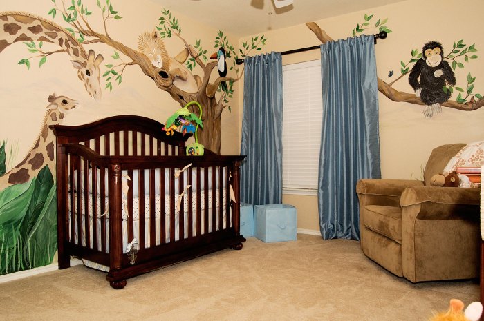 When me decorate baby rooms