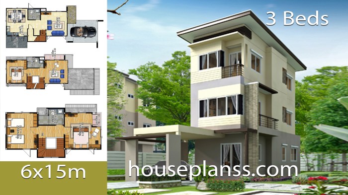 Desain teras rumah 6x15