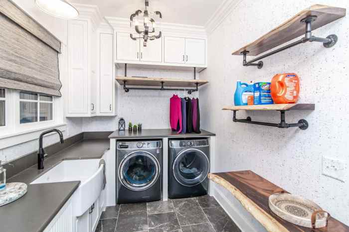 Desain tempat laundry di rumah minimalis