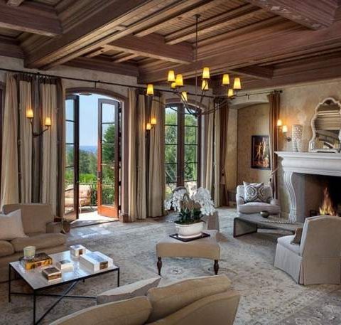 Tuscan transitional architecture jauregui style houston architects showcases breathtaking styling furnishings roughly took installation construction years two