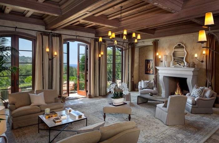 Tuscan transitional architecture jauregui style houston architects showcases breathtaking styling furnishings roughly took installation construction years two